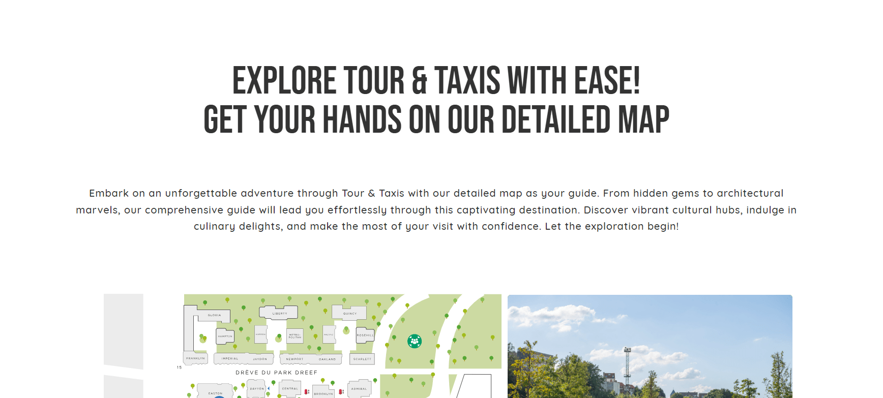 map tour en taxis